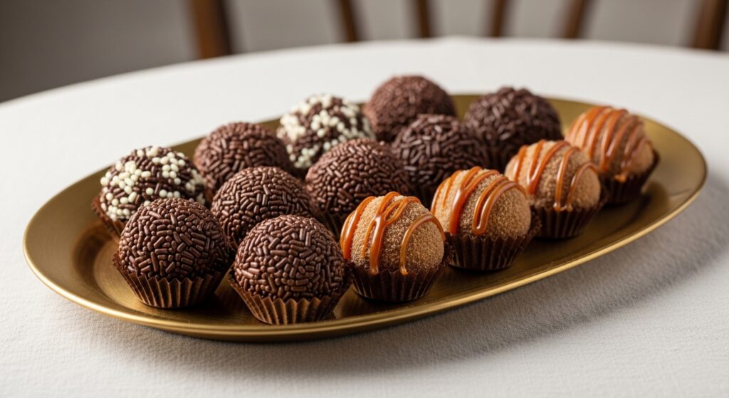 Quais são os ingredientes do brigadeiro gourmet