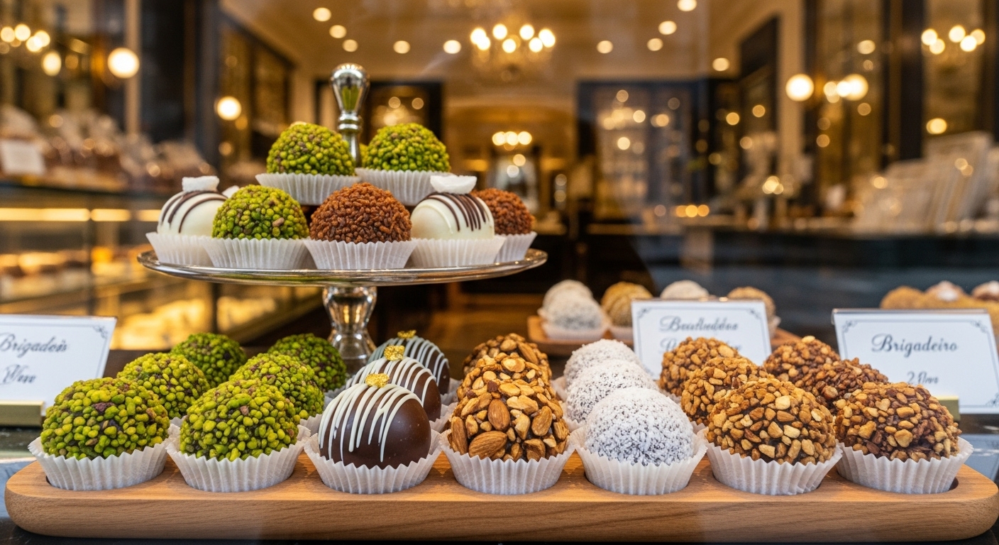 Quais são os ingredientes do brigadeiro gourmet