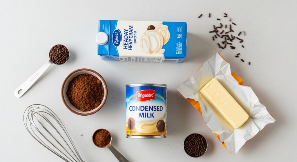 Brigadeiro com Creme de Leite e Leite Condensado