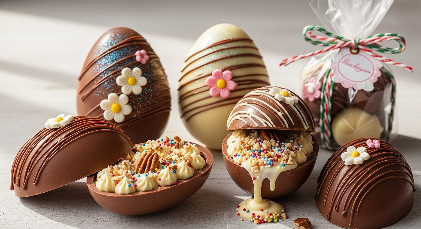 como fazer ovos de pascoa